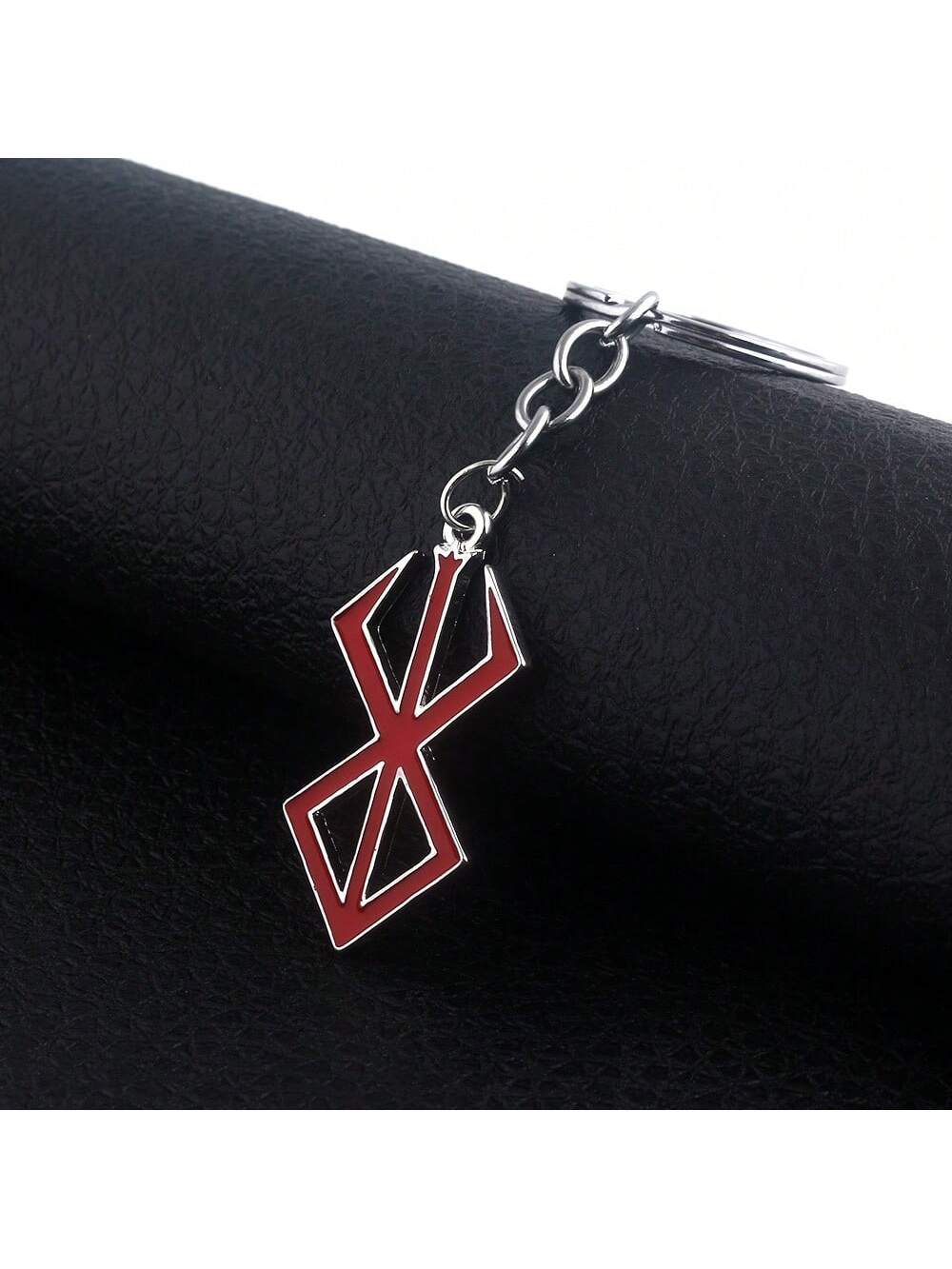 1pc Anime Keychain, Berserker Necklace, Nordic Viking Brand Warrior Mythology Keychain, Clothing, Bag, Jewelry Gift Halloween
